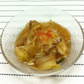 優しい味♪白菜の煮物（油揚げ入り）☆